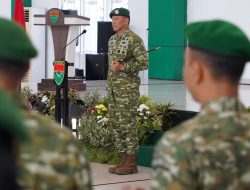 Hadiri Sertijab Pejabat Kodam XXI/Radin Inten, Danrem 043/Gatam Tegaskan Komitmen Sinergitas Untuk Lampung