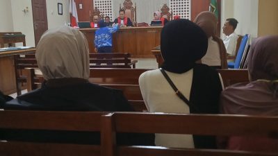 Sidang gugatan sengketa lahan di Pengadilan Negeri Tanjungkarang, Bandarlampung. (FAKTANASIONAL/ADAM)