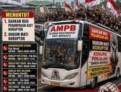 Puluhan Pemuda Pati Ngluruk Demo ke Jakarta, Desak Pengesahan RUU Rampas Aset Koruptor