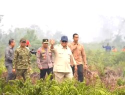 Presiden Prabowo Tinjau Langsung Karhutla Kalbar, DPW PURBAYA Apresiasi Respons Pemerintah