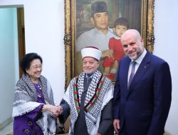 Di Hadapan Imam Besar Al-Aqsa, Megawati: Saya Terus Mendukung Perjuangan Palestina Sampai Merdeka