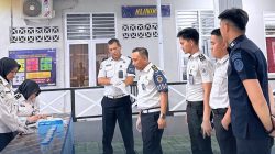 Lapas Muara Tebo saat melaksanakan kegiatan tersebut urine terhadap pegawai dan warga binaan setempat. (FAKTANASIONAL/HO)