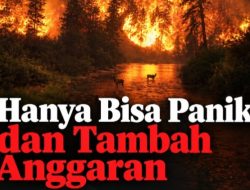 Hanya Bisa Panik dan Tambah Anggaran