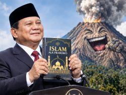 Launching Buku Islam Ala Prabowo Bikin Gunung Api Indonesia Tertawa hingga Batuk-batuk