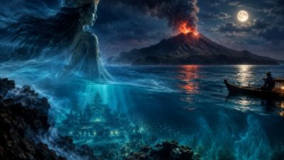 Gunung Anak Krakatau dan Misteri Selat Sunda: Benarkah Ada Kerajaan Gaib di Dasar Laut?