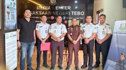 Lembaga Pemasyarakatan (Lapas) Kelas IIB Muara Tebo, Jambi perkuat koordinasi menindaklanjuti kerja sama pelaksanaan persidangan pidana secara elektronik. (FAKTANASIONAL/HO).