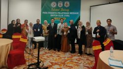 Para peserta saat mengikuti pelatihan mediasi batch dalam rangka meningkatkan kapasitas dan kompetensi para peserta dalam penyelesaian sengketa secara damai. (FAKTANASIONAL/HO).