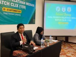 Perdalam Pemahaman Prinsip Mediasi, Pelatihan Mediasi Batch Dilaksanakan Selama Sepekan
