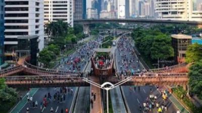 Tren Pola Hidup Sehat Kian Diminati, Ruang Publik Dipadati Warga Saat Akhir Pekan