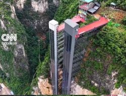 Pelajar di Nizhue China Dibikinkan Pemerintah Bus Sekolah Langit