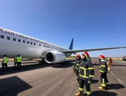 Tegang, Garuda Jakarta-Makassar Mendarat Darurat di Makassar