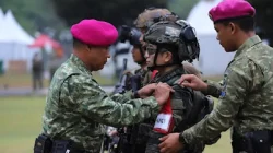 Komandan Brigade Infanteri 4 Marinir/BS Kolonel Mar Kanang Budi Raharjo, membuka Latihan Gabungan Bersama (Latgabma) Super Garuda Shield (SGS) Marfor 2026. (FAKTANASIONAL/HO)