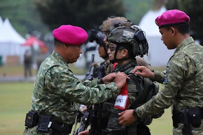 Komandan Brigade Infanteri 4 Marinir/BS Kolonel Mar Kanang Budi Raharjo, membuka Latihan Gabungan Bersama (Latgabma) Super Garuda Shield (SGS) Marfor 2026. (FAKTANASIONAL/HO)