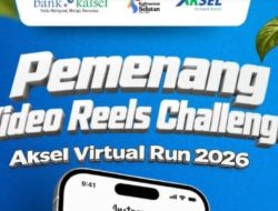 Bank Kalsel Umumkan 10 Pemenang Video Reels Challenge Aksel Virtual RUN 2026 Reforestasi