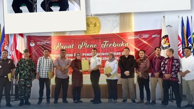 Lembaga Pemasyarakatan (Lapas) Kelas IIB Muara Tebo, saat mengikuti rapat pleno terbuka Pemutakhiran Daftar Pemilih Berkelanjutan (PDPB) triwulan III. (FAKTANASIONAL/HO).