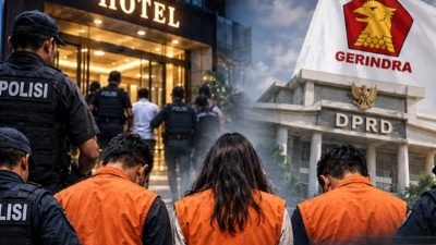 Tiga Anggota DPRD Fraksi Gerindra Diamankan dalam Dugaan Pesta Narkoba, Polisi Pilih Restorative Justice