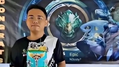 Player MLBB Myanmar Rayakan Rank Epic dengan Tumpengan Bareng Teman