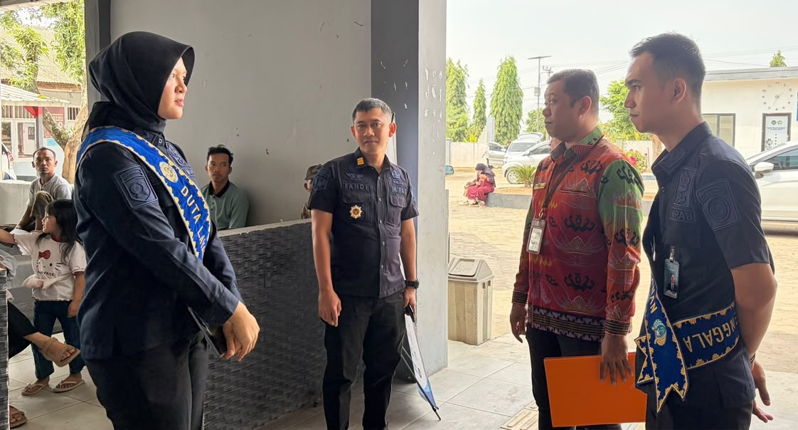 Ombutsman RI lakukan penilaian di Rutan Menggala, Lampung. (FAKTANASIONAL/HO).